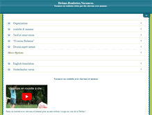 Tablet Screenshot of dromeroulottesvacances.com